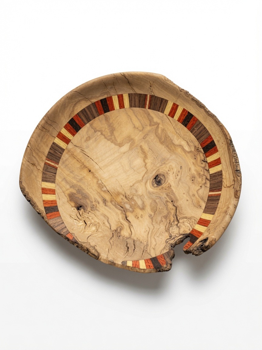 Olive Burl Centerpiece
